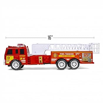 Ｓ★商品Ｎｏ.３４３４☆ＮＥＷ・ＢＲＩＧＨＴ社ＦＩＲＥ・ＲＥＳＣＵＥ消防車ＢＩＧ Yahoo!オークション - 動作確認済 特大 トレーラー NEW BRIGHT